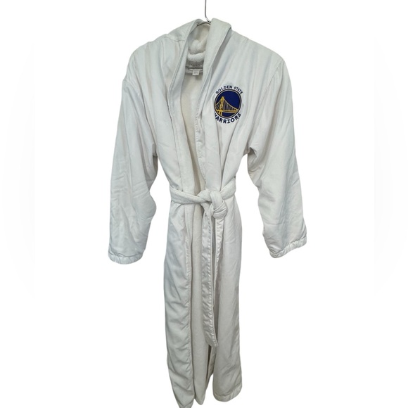 High End Sift Thick Kassatex Golden State Warriors NBA Adult OS Bath Robe MINTY - Picture 1 of 4